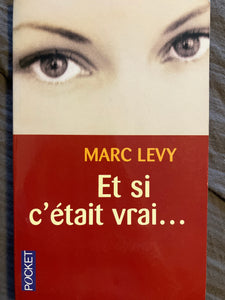 Et si c était vrai Marc Lévy