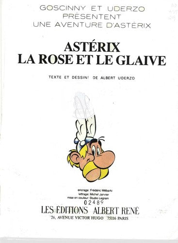 Astérix, tome 29 : Albert Uderzo