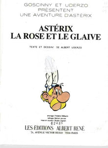 Astérix, tome 29 : Albert Uderzo