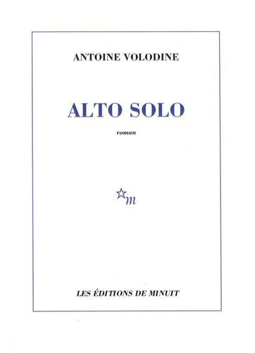 Alto solo : Antoine Volodine