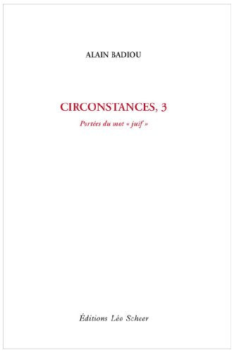 Circonstances : Alain Badiou,Cecile Winter