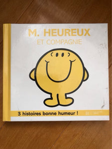 100% Bonne Humeur - M. Heureux Et Compagnie - Coffret Livre + Figurine : Collective,Roger Hargreaves