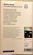 Charger l&#39;image dans la galerie, Une saison blanche et sèche : André Brink
