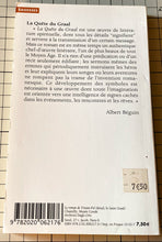 Charger l&#39;image dans la galerie, La quête du Graal : Albert Béguin, Yves Bonnefoy
