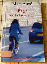 Charger l&#39;image dans la galerie, Éloge de la bicyclette : Marc Augé
