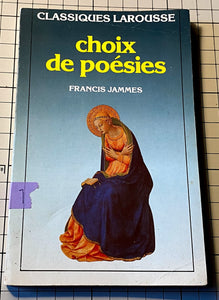 Choix de poésies : Francis Jammes