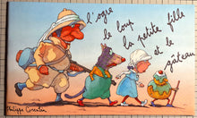Charger l&#39;image dans la galerie, L&#39;ogre, le loup, la petite fille et le gâteau : Philippe Corentin
