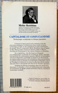 Capitalisme et confucianisme : Michio Morishima