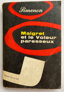 Maigret et le voleur paresseux : Georges Simenon
