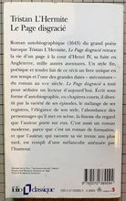Charger l&#39;image dans la galerie, Le Page disgracié : François Tristan L&#39;Hermite

