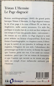 Le Page disgracié : François Tristan L'Hermite