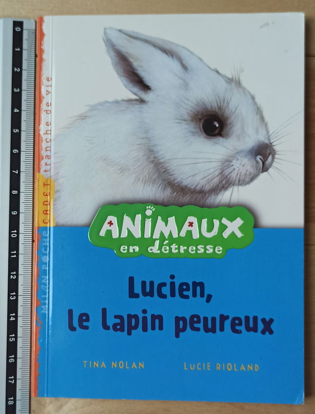 Animaux En Detresse: T.6: Lucien Le Lapin Peureux : Virginie Cantin-Sablé